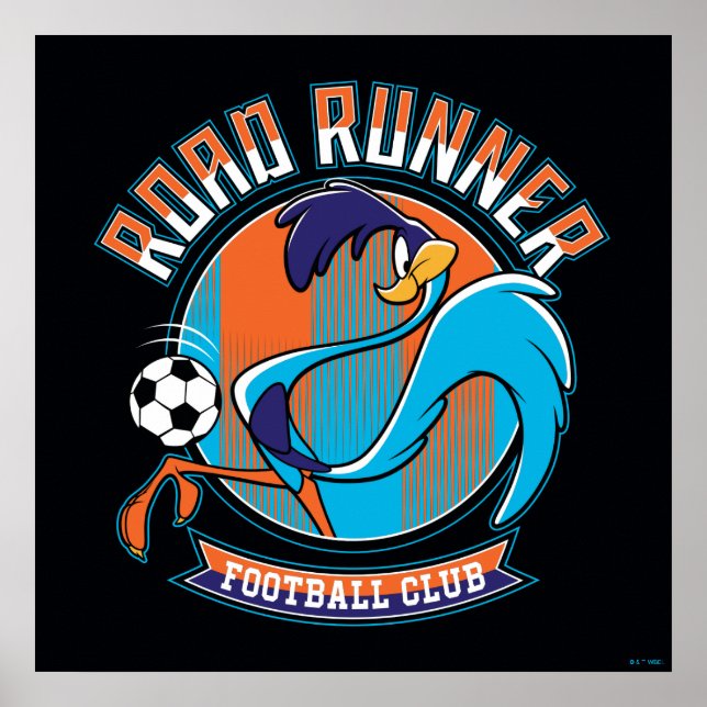 Póster ROAD RUNNER™ Football Club Badge (Frente)