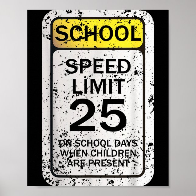 Póster Road Signs Funny Traffic Signs Halloween Costume P (Frente)