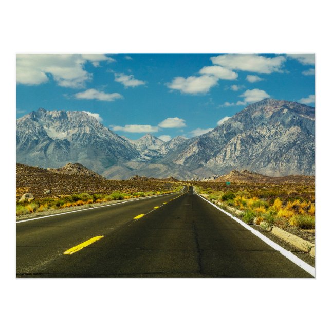 Póster Road to the Sabrina Basin Landscape Wall Art (Anverso)