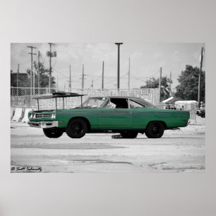 Póster Roadrunner 1969 de Plymouth 440