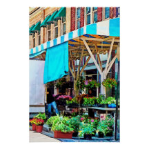 Roanoke VA - Descargando Camión Flor