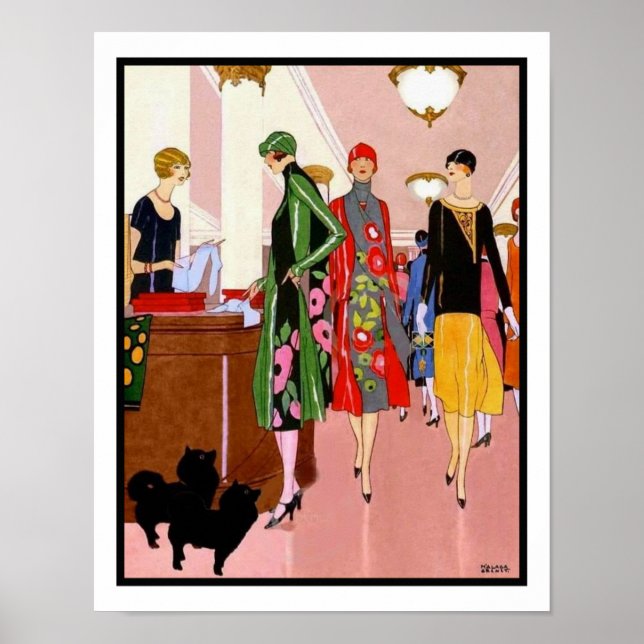 Póster Roaring Twentie Ladies Fashion (Frente)