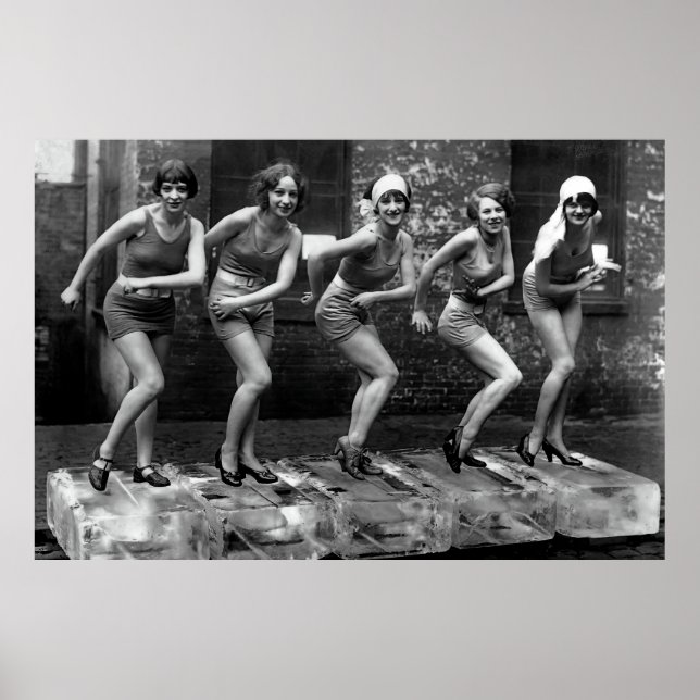 PÓSTER ROARING VEINTE FLAPPERS (Frente)