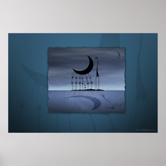 Póster Robaron la luna (Frente)