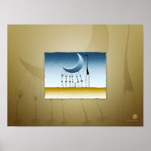 Póster Robaron la versión 2 de la luna