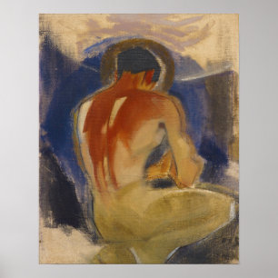 Póster Robber en la Puerta del Paraíso Helene Schjerfbeck