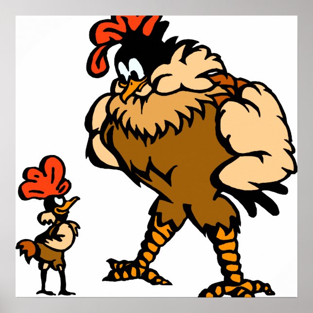 Póster Robbey Rooster (Frente)