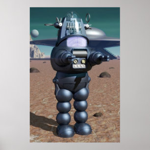 Póster Robby, el robot