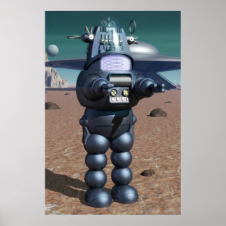 Póster Robby, el robot