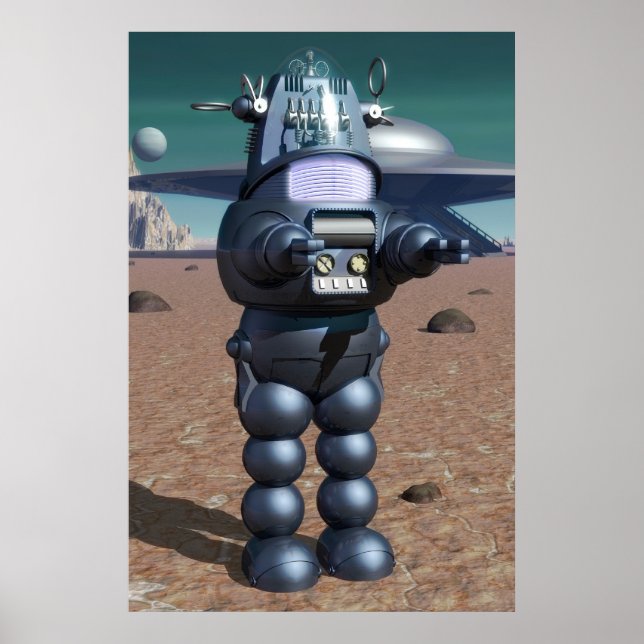 Póster Robby, el robot (Frente)