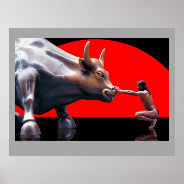 Póster ROBBY y el toro #2 (Frente)