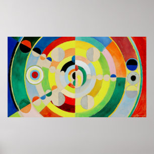Póster Robert Delaunay - Rescate de discos - Resumen