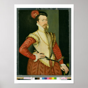 Póster Robert Dudley (1532-88) 1er Conde de Leicester, c.