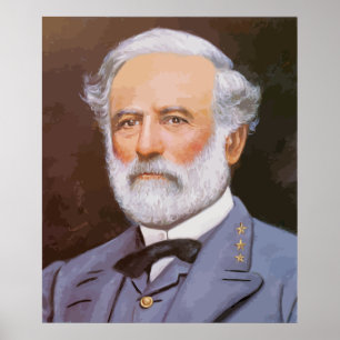 Póster Robert E. Lee Painting