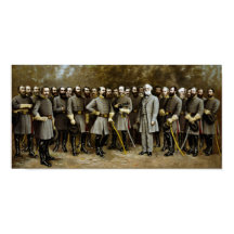 Robert E. Lee y sus generales confederados