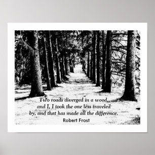 Póster Robert Frost - Imprimir presupuesto