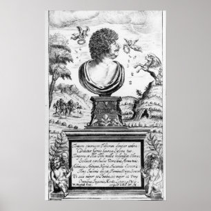 Póster Robert Herrick , engraved by the artist