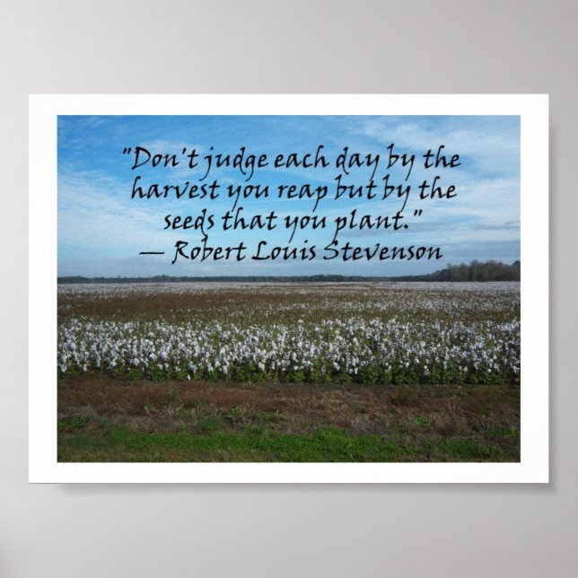 Póster Robert Louis Stevenson-No Juzguen Cada Día...... (Frente)