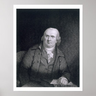 Póster Robert Morris (1733-1806) grabado por Thomas B. We