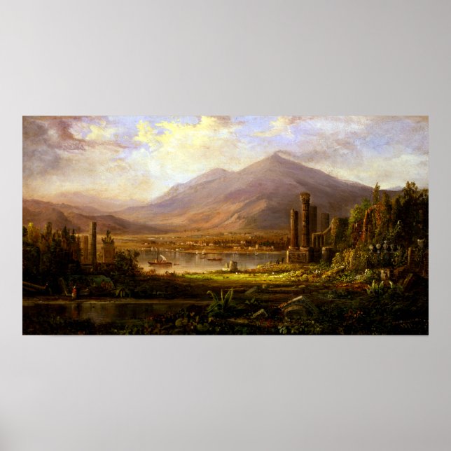 Póster Robert S. Duncanson Pompeii (Frente)