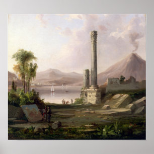 Póster Robert S. Duncanson Pompeii
