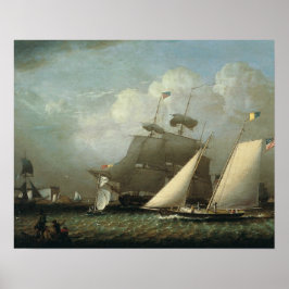 Póster Robert Salmon - Foto del Yate de placer Dream