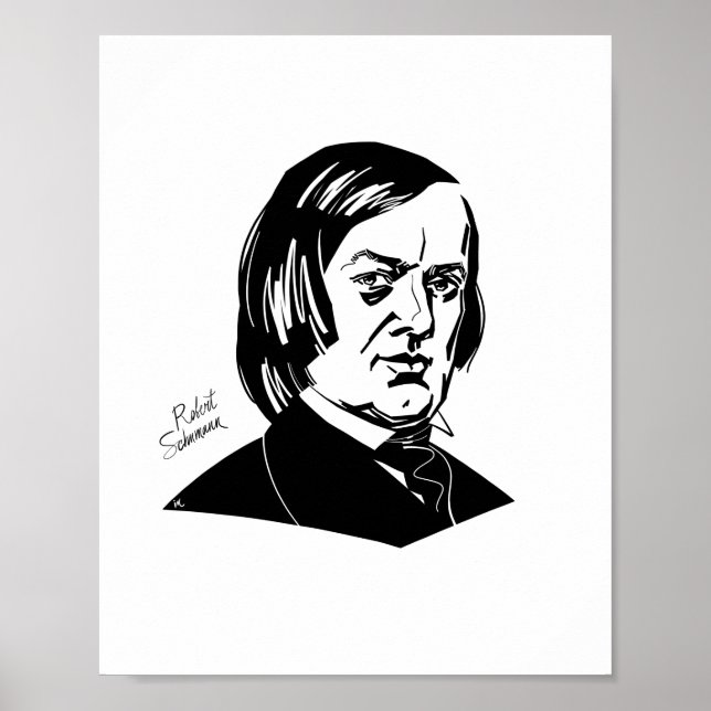 Póster Robert Schumann (Frente)