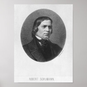 Póster Robert Schumann, 1839