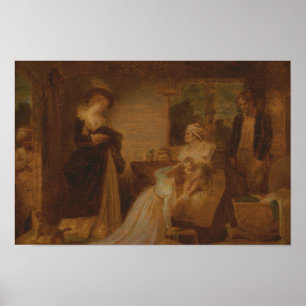 Póster Robert Smirke - Las siete edades del hombre - El i