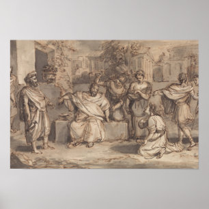 Póster Robert Smirke - Sketch for Timon of Athens