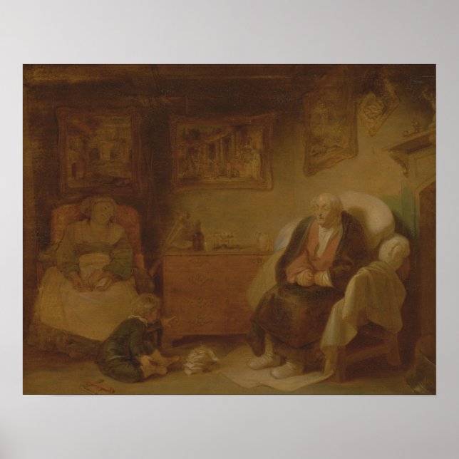 Póster Robert Smirke - The Seven Ages of Man (Frente)