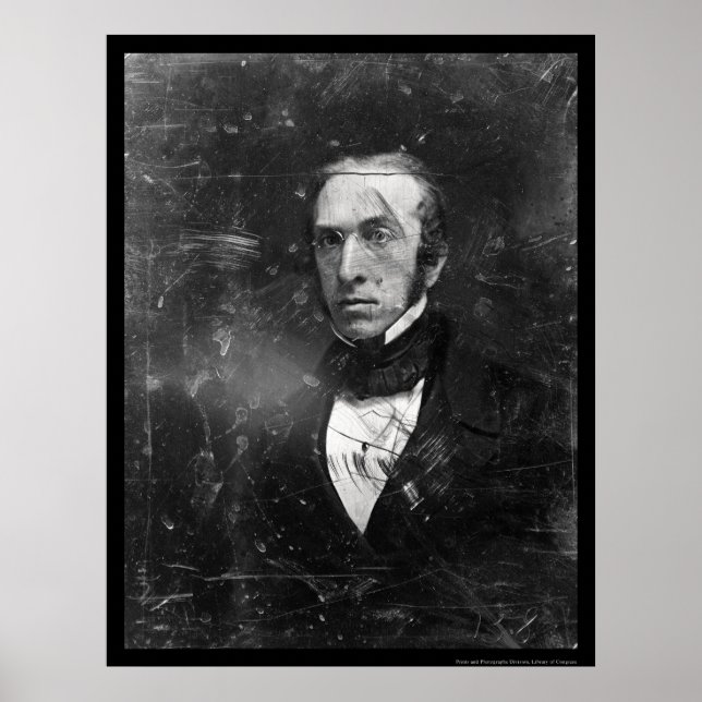 Póster Robert Winthrop Daguerreotipo 1847 (Frente)