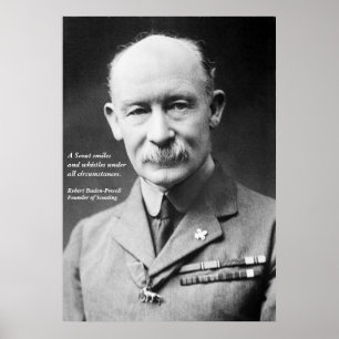 Póster Roberto Baden-Powell