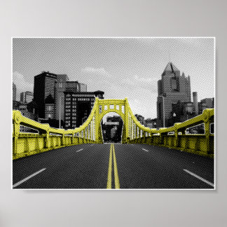 Póster Roberto Clemente Bridge