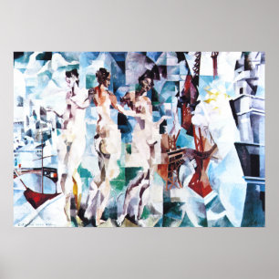 Póster Roberto Delaunay la ciudad del poster de París