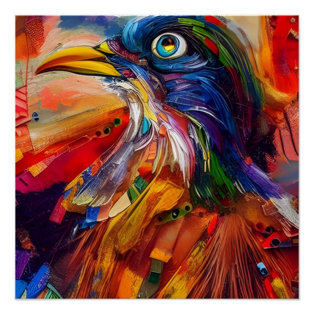 Póster Robin de medios mixtos (Anverso)