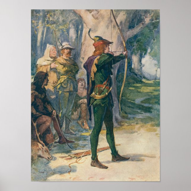Póster Robin Hood (Frente)