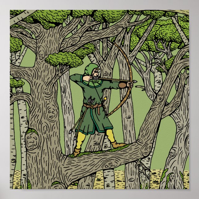 Póster Robin Hood (Frente)