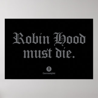 Póster Robin Hood debe morir.