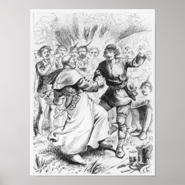 Póster Robin Hood y el Obispo (Frente)