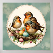 Robins de primavera para bebés de Woodland. Primav