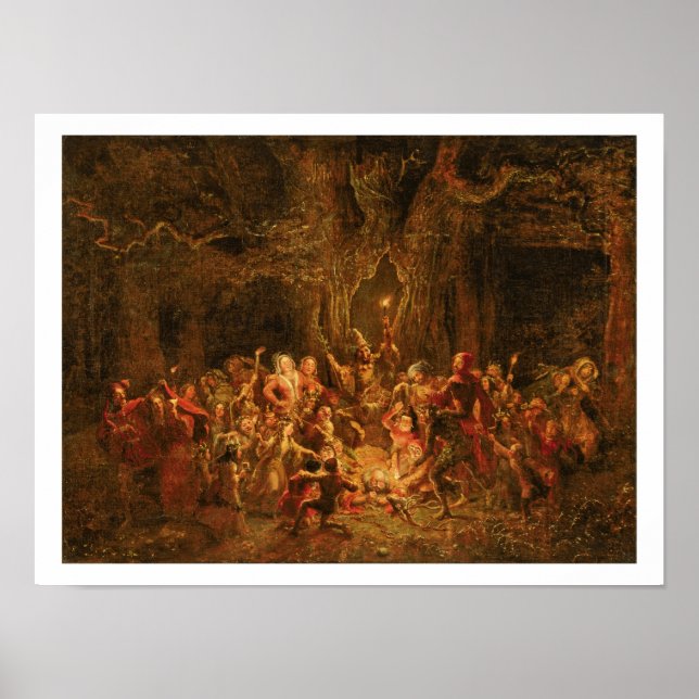 Póster Roble de Herne de "Las esposas de los cerezos de W (Frente)