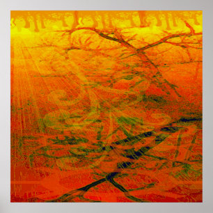 Póster Roble torcido - -