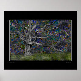 Póster Robo psicodélico