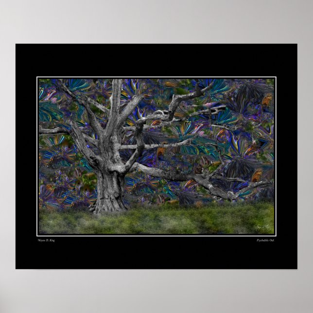 Póster Robo psicodélico (Frente)