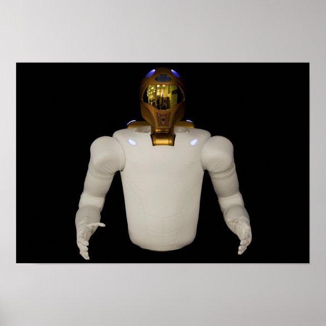 Póster Robonaut 2, un astronauta hel 3 humanoide dexteros (Frente)