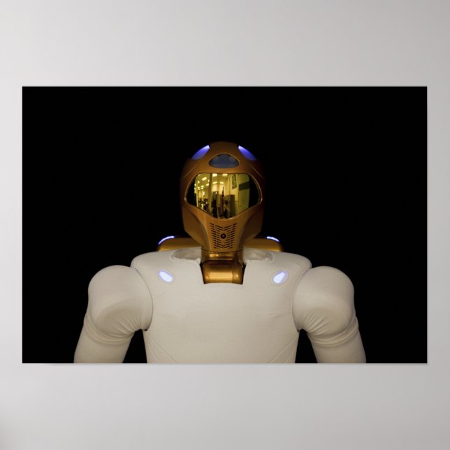 Póster Robonaut 2, un astronauta hel 4 humanoide dexteros (Frente)