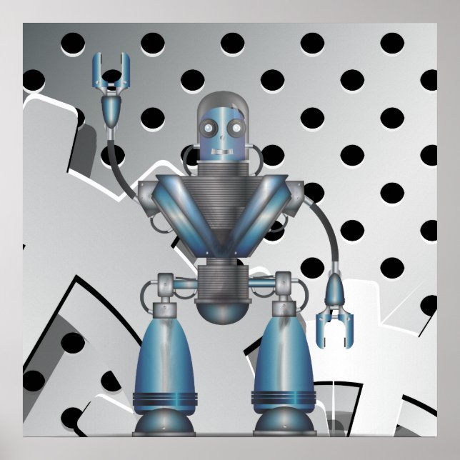 Póster Robot (Frente)