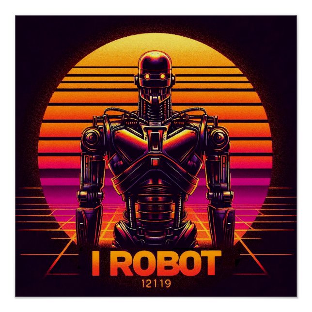 Póster Robot (Anverso)