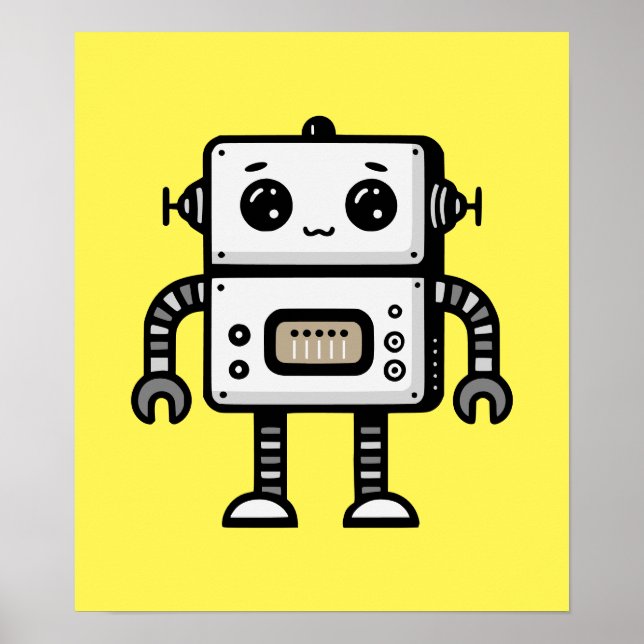 Póster Robot (Frente)